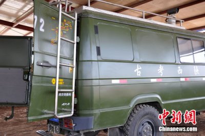 陕西推出文物保护急救车 第一时间保留考古信息