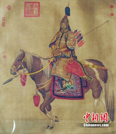 郎世宁《乾隆大阅图》亮相 底价近亿