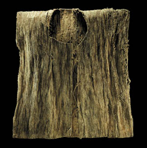 衣服的起源──树皮衣
