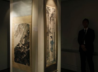 徐悲鸿傅抱石作品即将在苏富比上拍