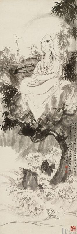 张大千《水月观音》现身匡时秋拍