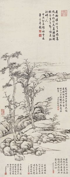 乾隆御笔画拍出2357万天价 曾被估价仅值3万元