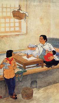 二十世纪的中国女性艺术家