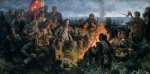 红色油画巨作《革命理想高于天》4025万成交