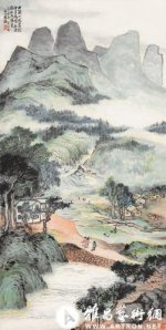 朵云轩拍卖之朱屺瞻《农庄胜景》首次面世