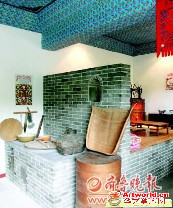 百姓生活最讲实用性，带有浓郁的乡土气息。 本报记者 赵金阳 摄