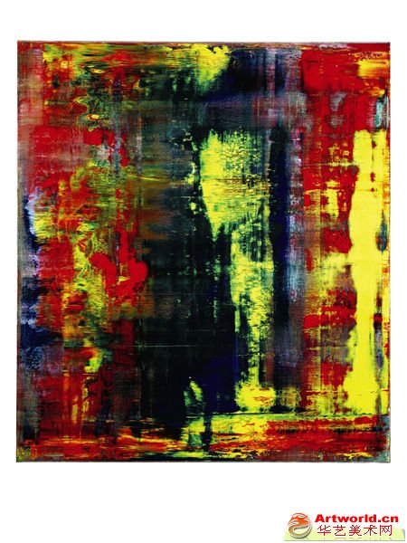 里希特-Abstraktes-Bild-(809-4)-布面油画-225-x-200-cm-1994年-伦敦苏富比供图
