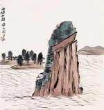 齐白石黄宾虹和潘天寿的山水画的历史线索研究