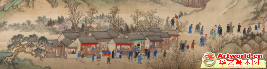 《康熙南巡图卷》第六卷局部