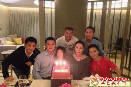 王菲、李亚鹏，刘嘉玲、梁朝伟以及那英夫妇为李嫣庆生