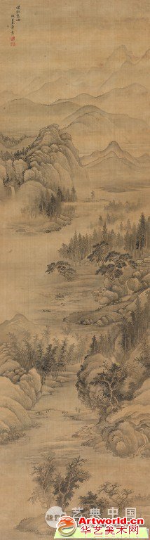 王翚（1632-1717） 潇湘远岫