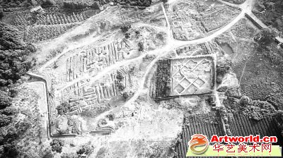 老虎洞遗址航拍照片（本文图片由杭州市文物考古研究所提供）